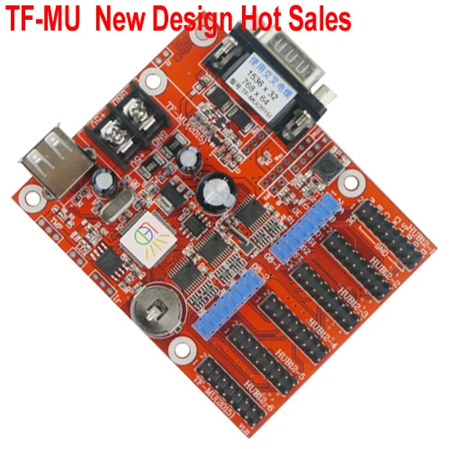 TF-MU USB LED controller card 768*64 Single &amp Dual color screen | Электронные компоненты и принадлежности