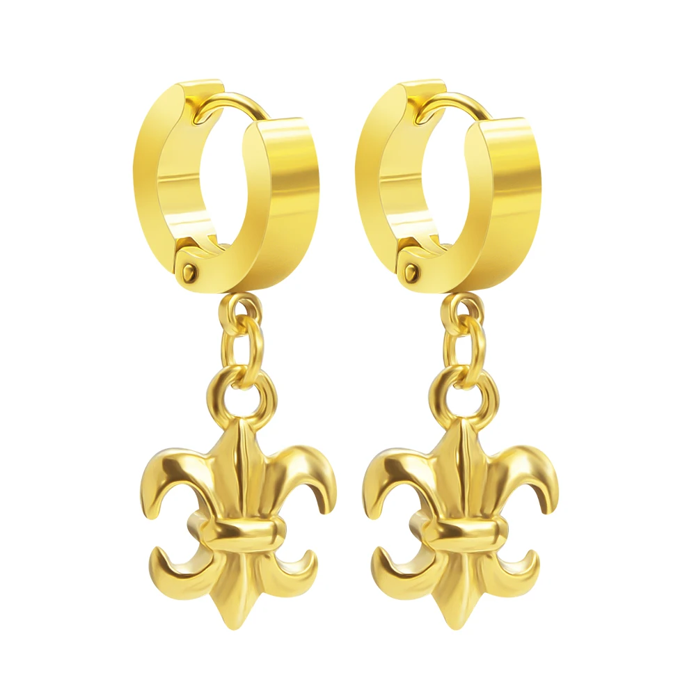 Акриловые висячие серьги крутая капля винтажное оружие панк-рок стиль эффектная