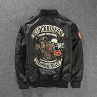 stockriders motorcycle jackets bomber trench men baseball skull outerwear men pilot windbreaker thin jackets spring autumn 2022