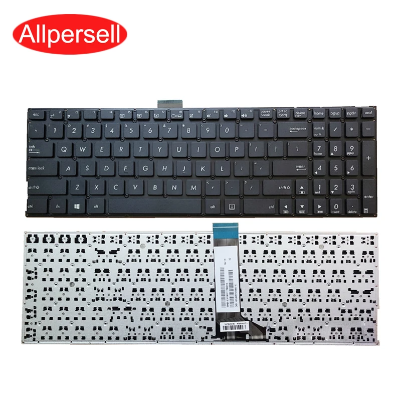 Клавиатура для ноутбука Asus W519L R556L K555Z W509L F555L r557l новая американская Черная |