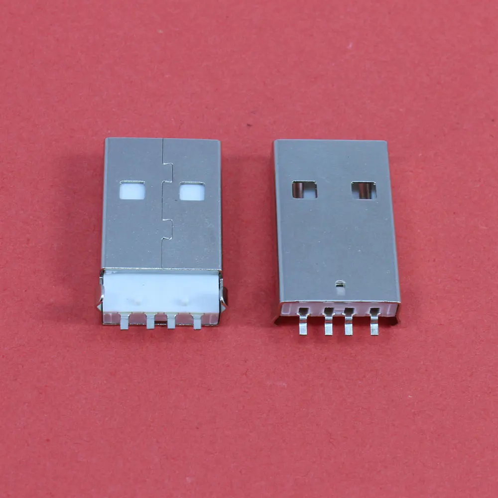 10 шт. USB папа адаптер разъем 4 Pin для пайки кабель Разъем компьютера PCB DIY зарядное