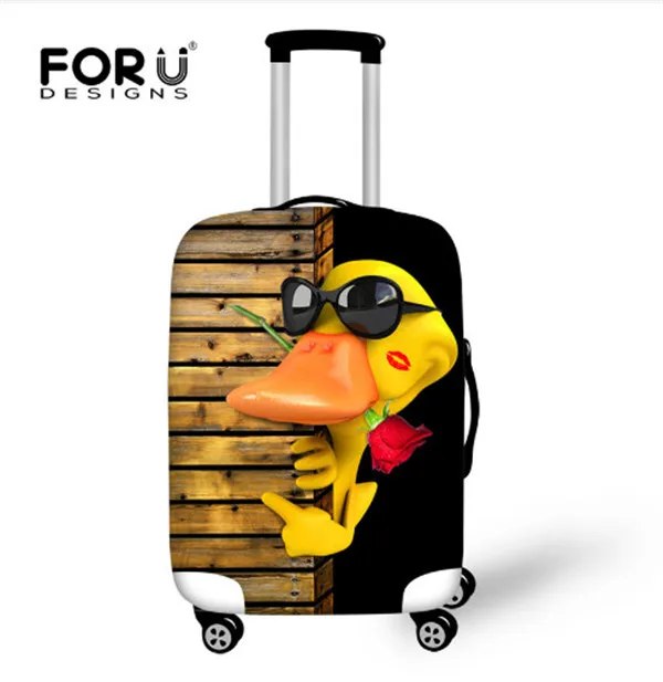 Forudesigns туристический багажный Защитный чехол от пыли для 18/20/22/24/26/28/30 дюймов чемодан Водонепроницаемый уникальный цветочный чехол для чемодана - Цвет: CA4574