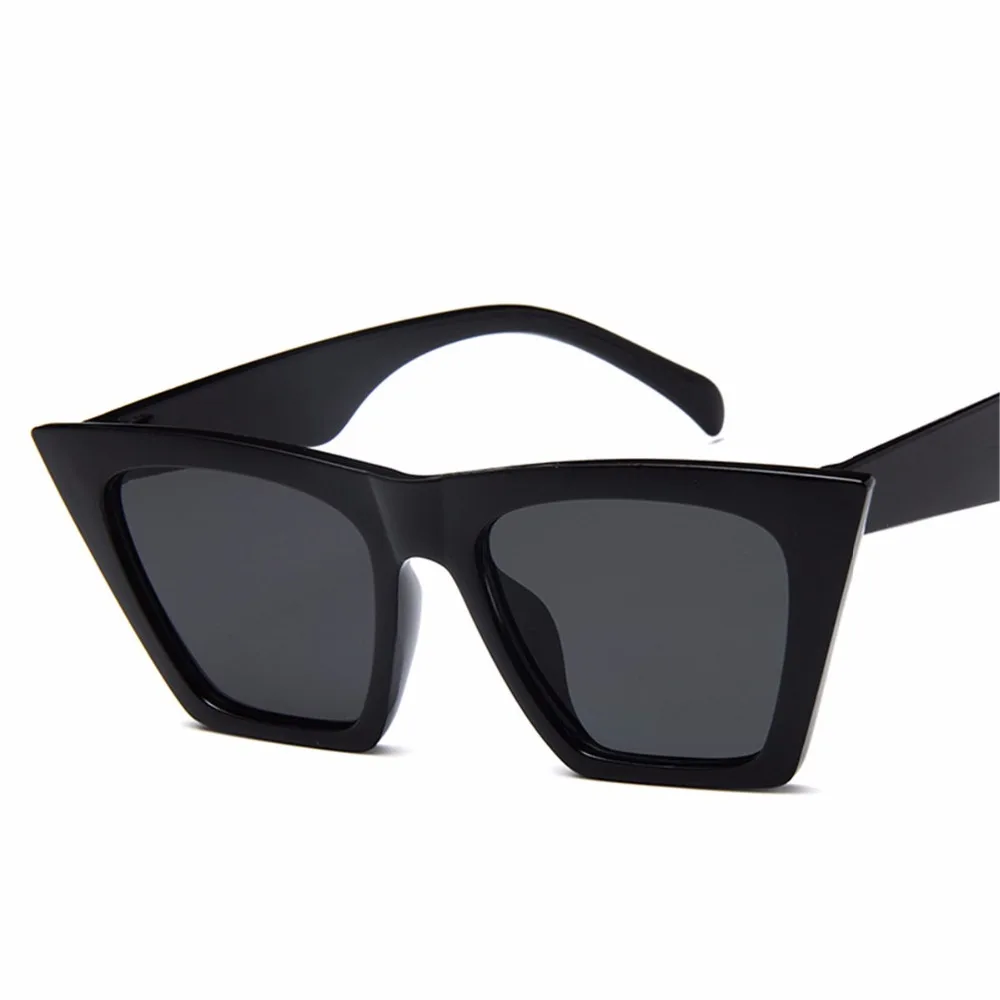 Australia Style Vintage Cat Eye Sunglasses Women 2019 Luxury Brand 90s Fashion Cateye Sun Glasses Female Lady Shades Retro Big | Аксессуары
