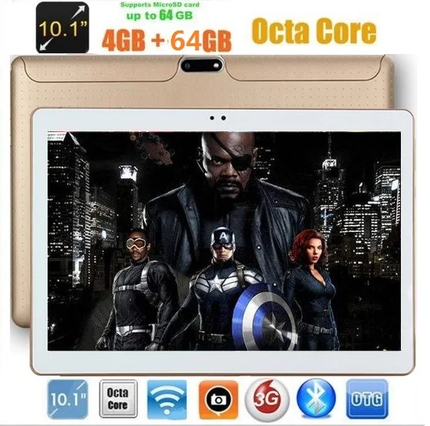 Планшет Google play ПК 7 0 планшеты на Android 10 дюймов Восьмиядерный 1280*800 4 Гб ОЗУ 64 ПЗУ две