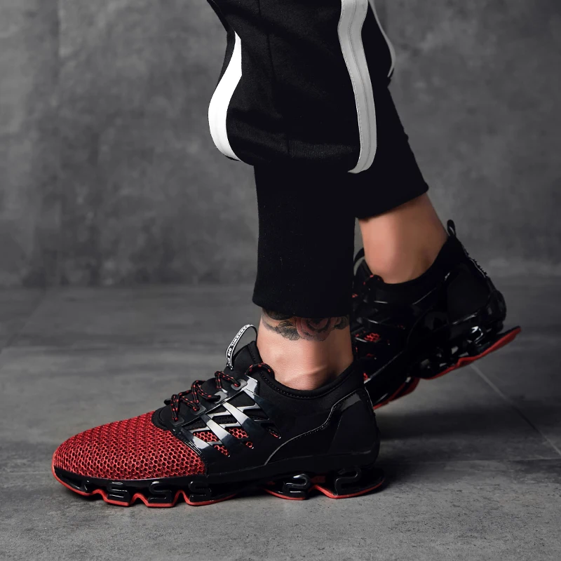 Дышащие кроссовки для бега мужские весна лето 2018 уличные профессиональные