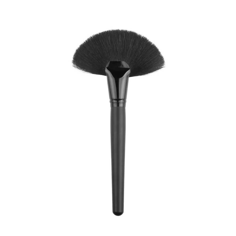 Мягкие профессиональные кисти BBL для макияжа 5 цветов большая веерообразная