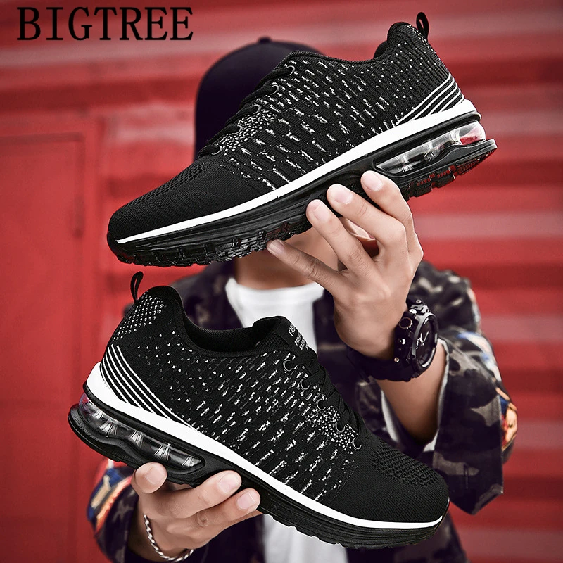 Unisex Shoes Heren Sneakers Breathable Men Casual Black Mesh Zapatillas Hombre Ayakkabi Erkek | Обувь