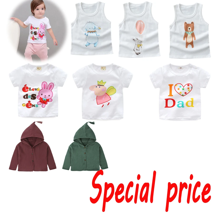 Детские куртки Различные стили для мальчиков и девочек детские жилеты из хлопка