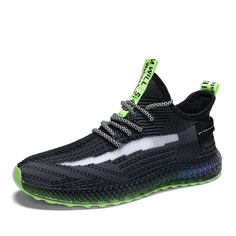 Man Casual Shoes Men's Mesh Sneakers Tenis Masculino Summer Rubber Flat Chaussure Trainers Homme Breathable Soft Male Footwear | Обувь