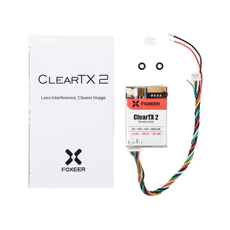 Новинка модель высокого качества Foxeer cleartx/ClearTX2 5 8G 48CH 25/200/600 мВт пульт Управление VTx