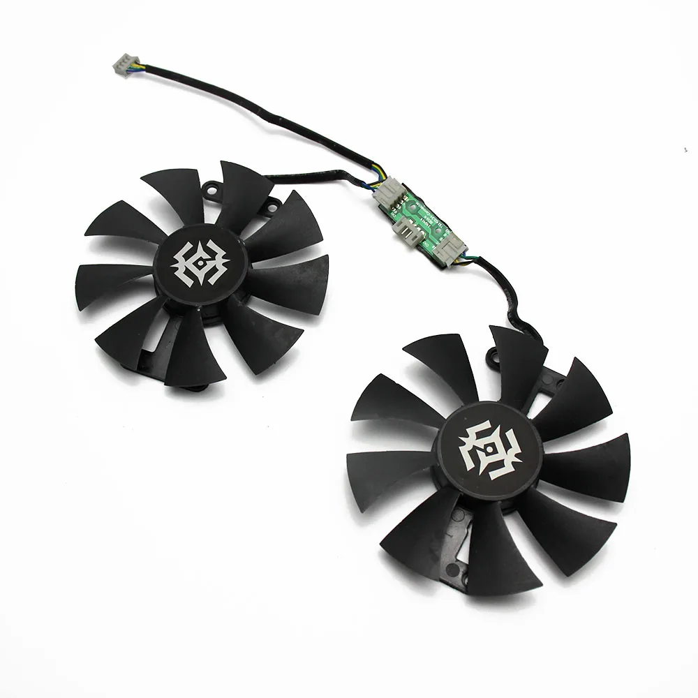 Вентилятор VGA для видеокарт ZOTAC GTX 1060 86 мм GA91S2H 12 В 0 35a 4pin GTX1060 X Gaming охлаждающий