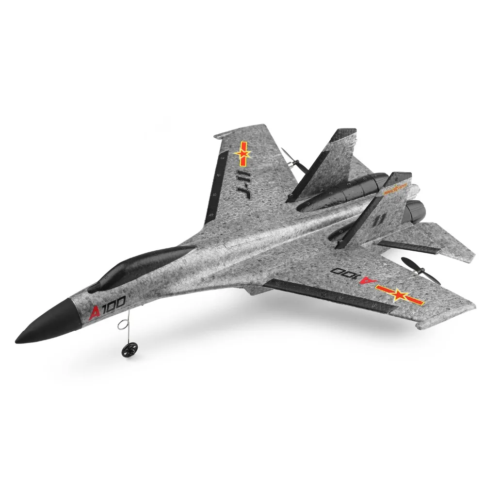WLtoys XKS фиксированное крыло RC самолет J11 SU27 Flight 3.5CH 2,4G радиоуправляемые самолеты 42 мм EPO FPV самолет PNP RC самолет