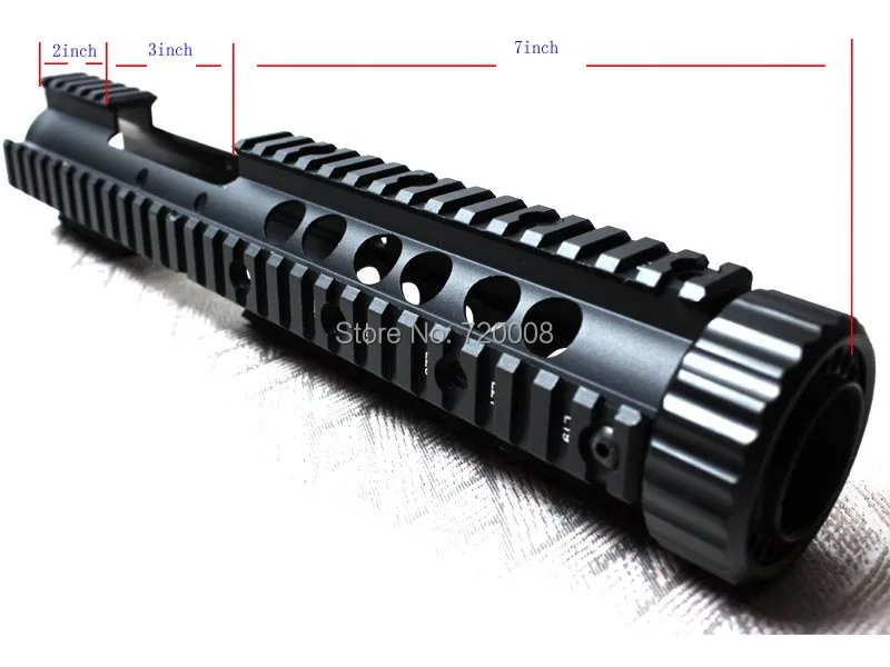 Металлическая тактическая рельсовая система CQB 12 0 дюйма с отверстиями для AEG M4/M16