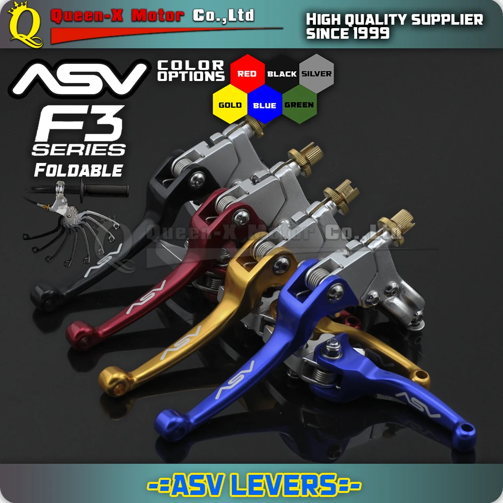 ASV F3 Series 1ST складные легированные аксессуары для мотокросса питбайка грязи