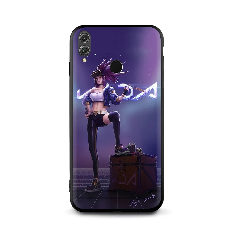 B12 League of Legends кДа Кайса мягкий TPU чехол для huawei Honor 10 8 9 Lite 6A 7A Pro 7c 7x 8c 8x Nova 3 3i Y5 Y9 Y6 Y7 Prime - Цвет: B12