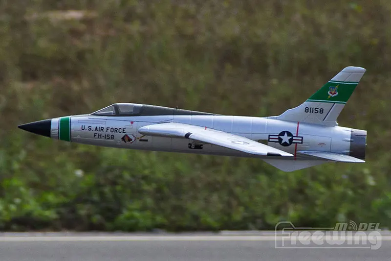 Freewing самолет 64 мм F-105 F105 Thunderchief rc EDF реактивный самолет игрушка хобби