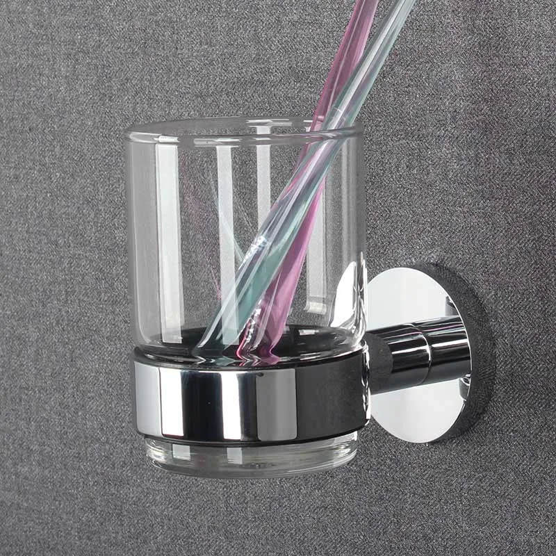 Tumbler holder Медная ванная комната серия европейские современные медные кольца для полотенец держатель для туалетной бумаги держатель для чашки мыльница полотенце крючок для халата FM-1200 - Цвет: Tumbler holder