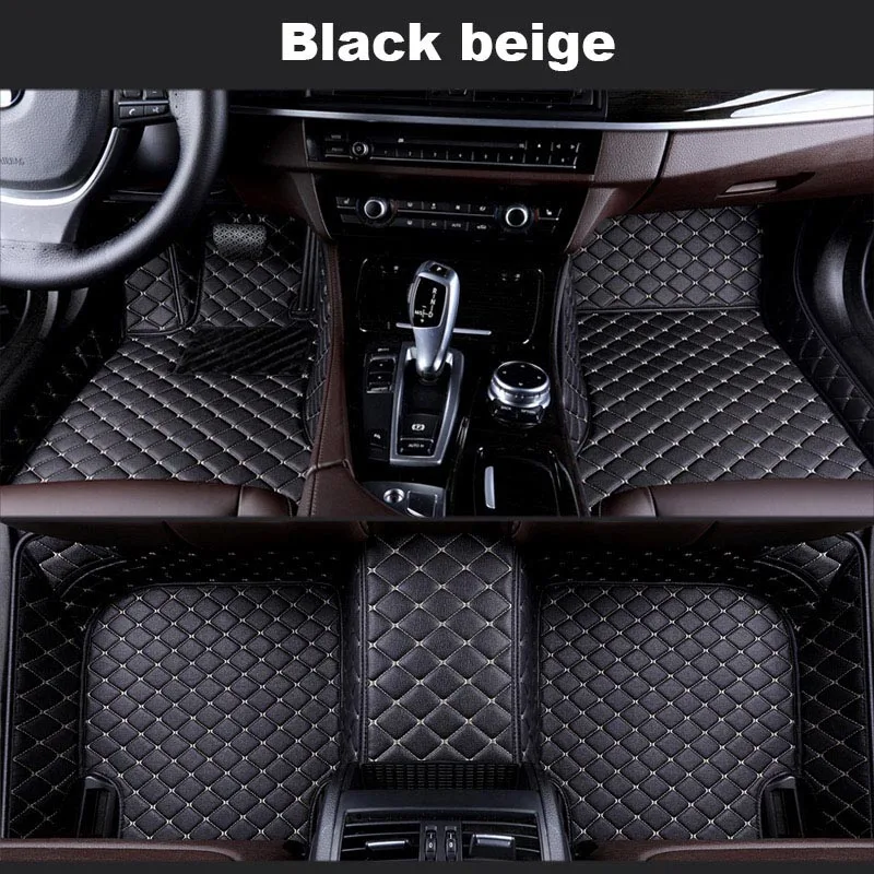 For 5 seats 2 rows Автомобильные коврики для Chevrolet Enjoy EPICA Camaro Aveo Cruze Captiva TRAX LOVA SAIL авто аксессуары для автомобиля Стайлинг Пользовательские Коврики для ног - Название цвета: For 5 seats 2 rows