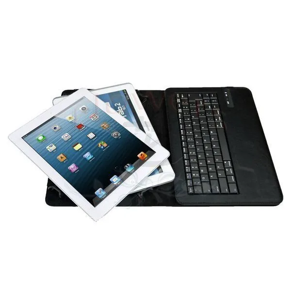 Съемный беспроводной Bluetooth 3 0 ABS пластиковая клавиатура Магнитная подставка