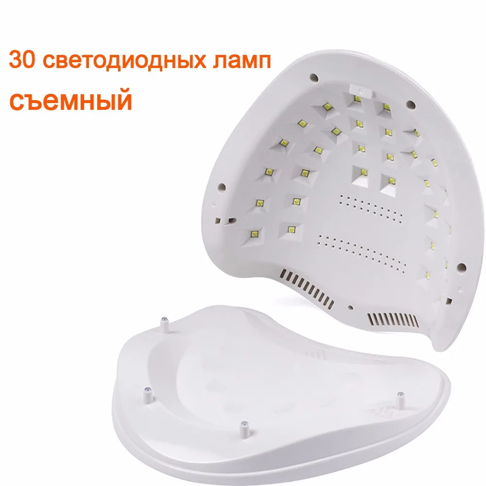 Foreverlily УФ-лампы 60 Вт Ice лампа для ногтей 10 s/30 s/60 s/99 s таймер низкий тепла УФ светодиодный гель для ногтей Сушилка для ногтей Книги по искусству Маникюр машина