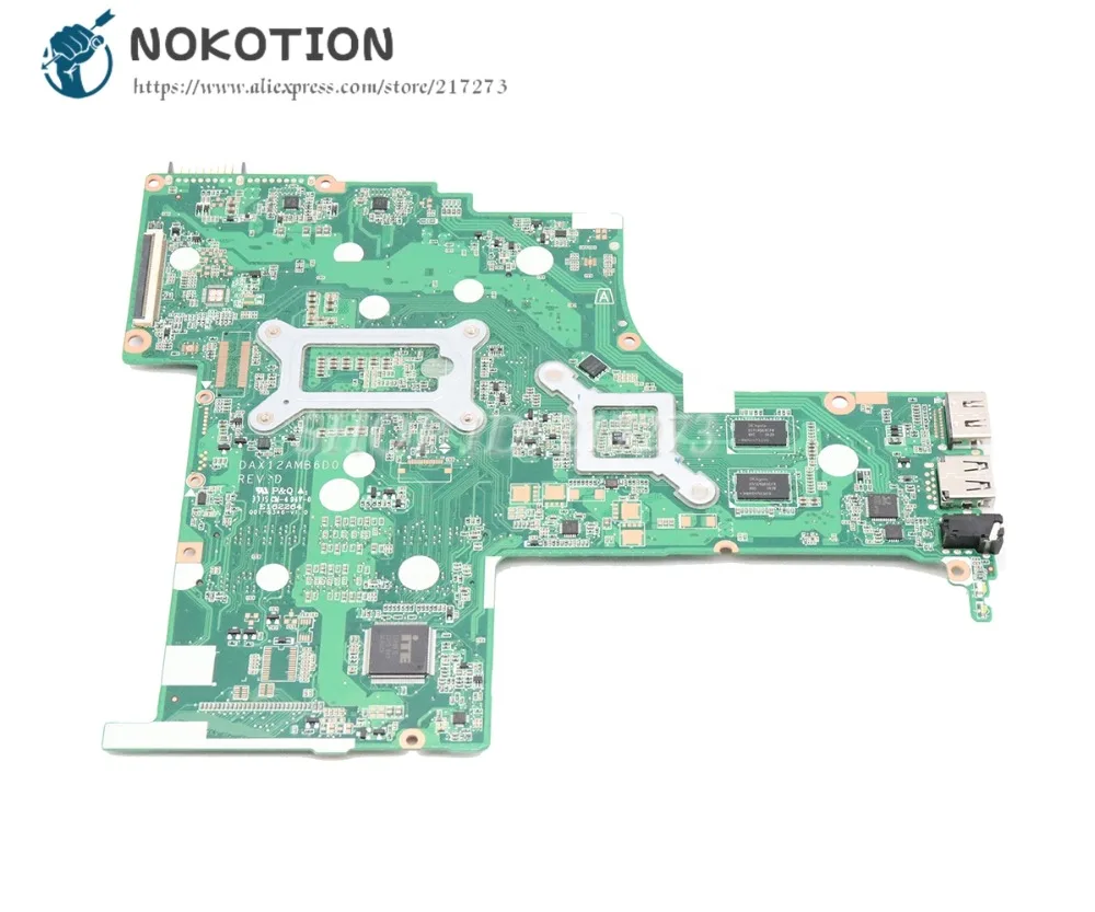 Материнская плата NOKOTION для ноутбука HP Pavilion 15 AB основная материнская BAORD DAX12AMB6D0 841911