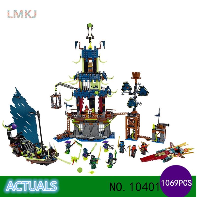 Бела 1069 10401 шт. Ninjago Рисунок Конструкторы город Stiix мастеров Spinjitzu фигурки героев