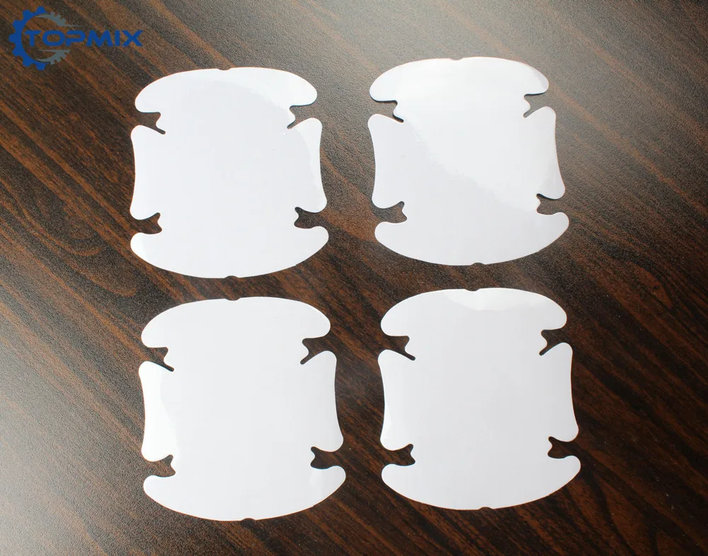 4 шт. универсальные автомобильные наклейки защитная пленка для дверных ручек