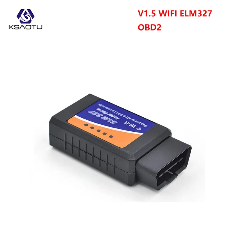 KSAOTU ELM327 V1.5 Wifi Bluetooth OBD2 сканер OBD 2 KSOBD07|Диагностические сканеры для автомобиля| |