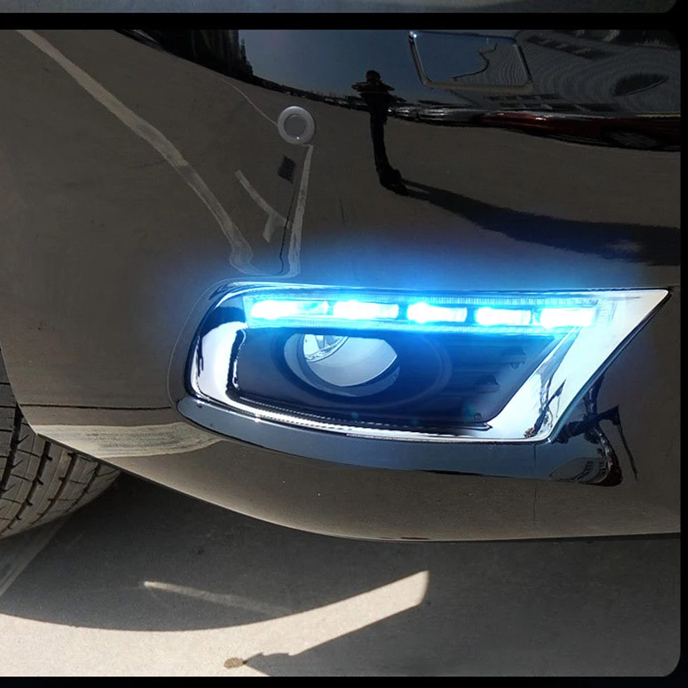 2 шт. DRL для Toyota Camry 2007 дневные ходовые огни Противотуманные фары Крышка дневного