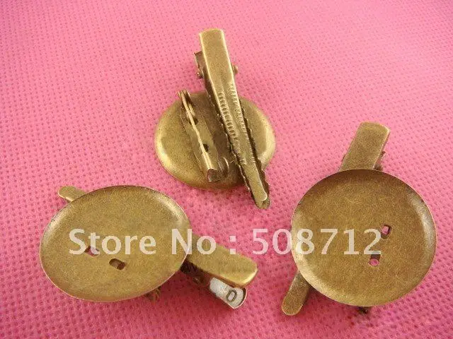 Бесплатная доставка! Бронзовый тон зубец клип броши W/Pin иглы 30 мм|pin needle|needle pinpin pin |