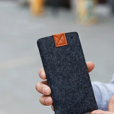 Сумка Billie ручной работы из шерстяного войлока, чехол для iPhone X 8 Plus, чехол для телефона iPhone 6, 7 Plus, 5,5 дюймов, чехол для мобильного телефона - Цвет: For iPhone 7