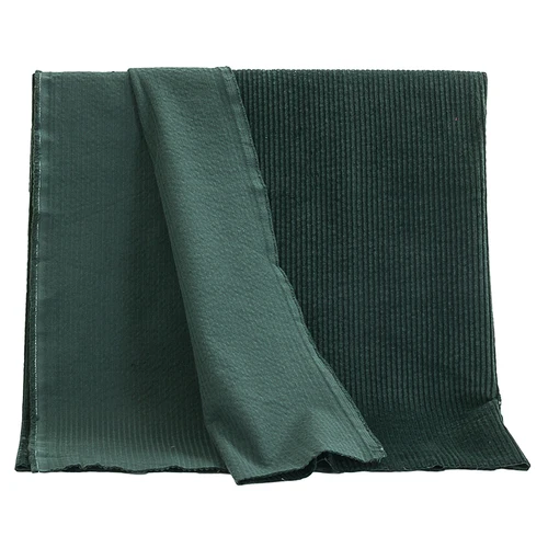 Dark green 145x50 см простая хлопковая Вельветовая полностью хлопковая ткань DIY Детская одежда Одежда для украшения дома 4400 г/м - Цвет: Dark green