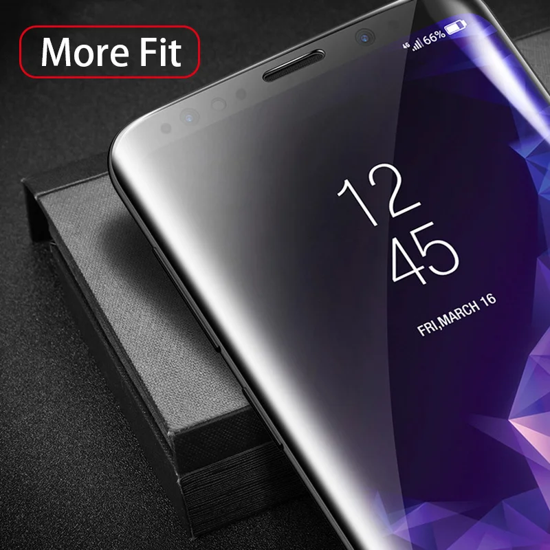 5D изогнутое Покрытие Закаленное стекло для Samsung Galaxy S9 S8 Plus Note 8 9 Защитное экрана s7