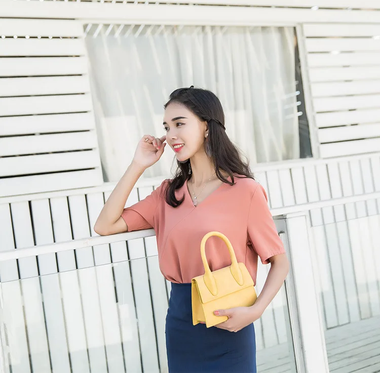 Высокое качество из микрофибры небольшой мини простой клапан сумки Crossbody Tote на плечо для женщин Женский шик