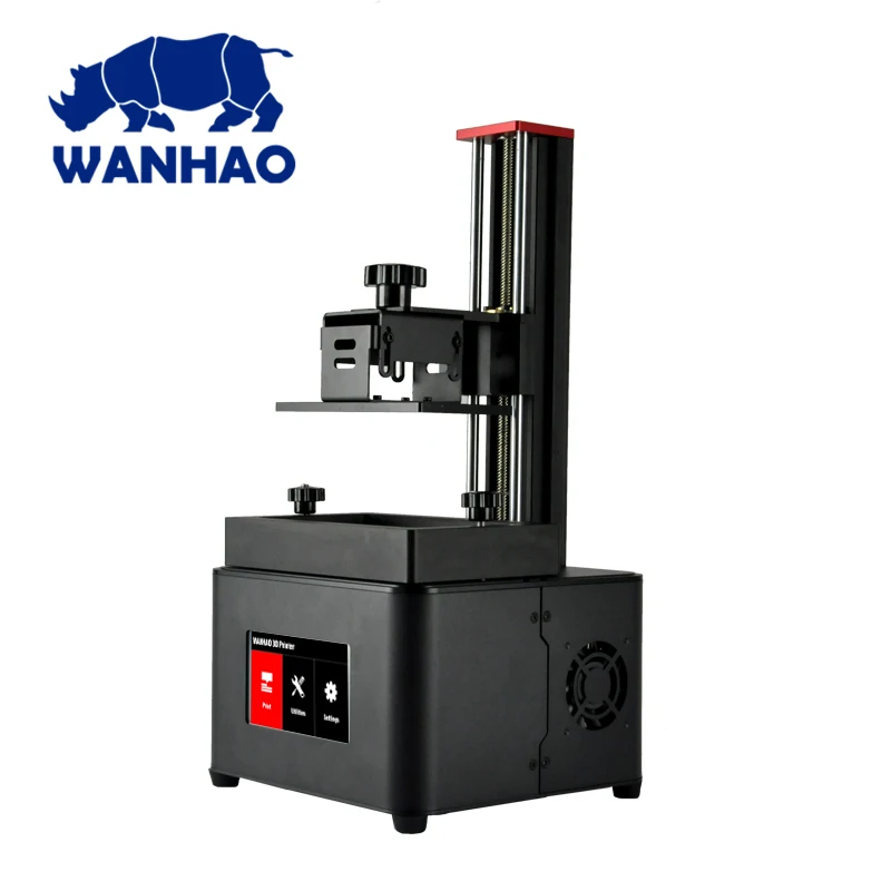 2019 WANHAO new DLP 3d printer D7 PLUS resin printer full assembled with nanopie inside with free resin FEP film as gift