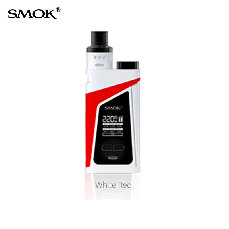 2 шт. Оригинал SMOK электронные сигареты SKYHOOK rdta Box мод комплект Двойной аккумулятор