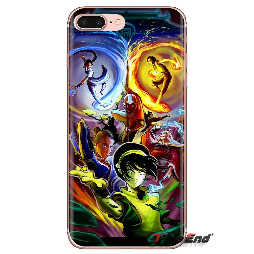 Avatar The Last Airbender For Samsung Galaxy A3 A5 A7 A9 A8 Star A6 Plus 2018 2015 2016 2017 Transparent Soft Shell Covers |