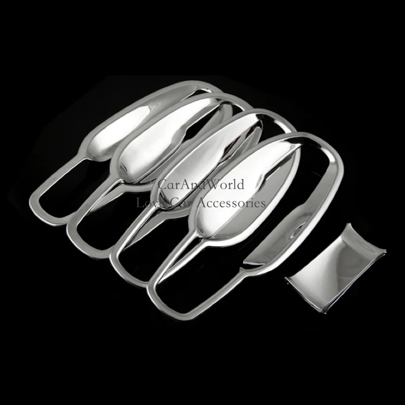 Хромированные накладки на дверную ручку для Toyota Land Cruiser V6 2008 FC200 200-2015 гг.