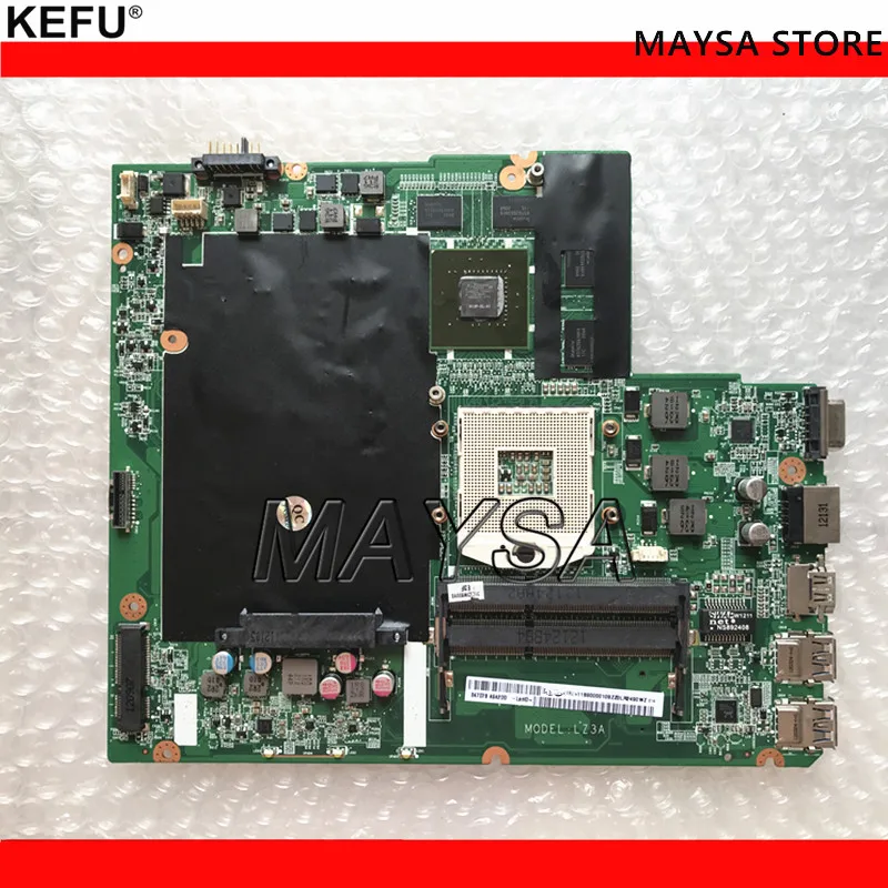 Оригинальная материнская плата для ноутбука Lenovo Z580 DA0LZ3MB6G0 HM76 PGA989 DDR3 полностью