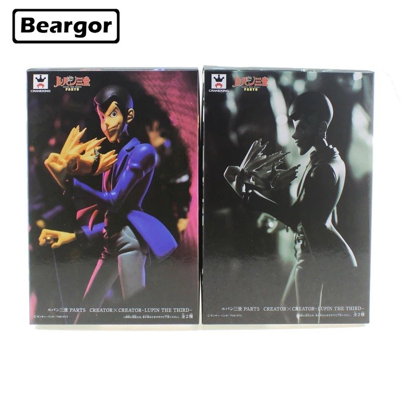 6 шт. аниме Lupin третий III волшебный набор Creator x ver. 2 цвета в коробке 17 см ПВХ фигурка