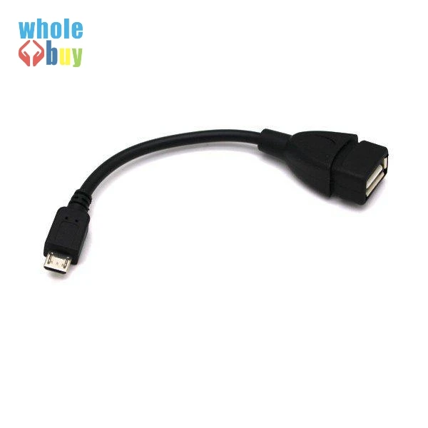 Микро USB хост кабель OTG 11 см 5pin мини usb для планшетных ПК мобильный телефон mp4 mp5