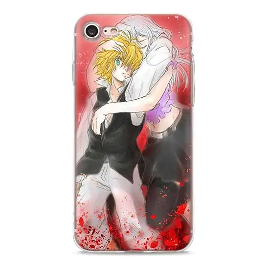 04 Прозрачный чехол Nanatsu no Taizai Seven Deadly Sin для Apple iPhone 11 Pro Max 7 8 Plus 6 6s Plus 5 5S X XR XS TPU мягкий чехол s Coque - Цвет: 04