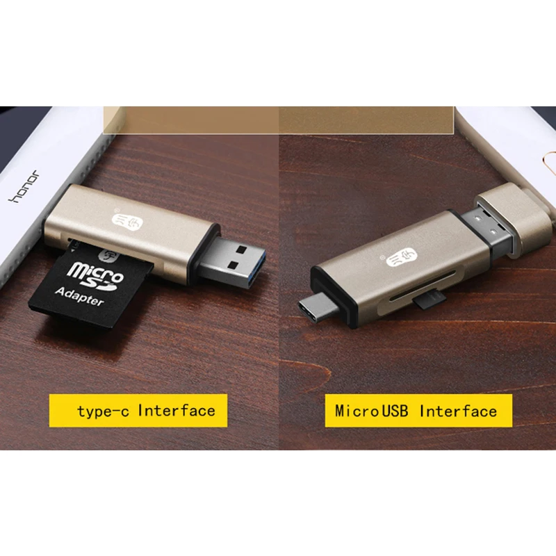 Кардридер Kawau 3 1 OTG USB Type C Micro SD карта слот для карты|memory card reader|otg readercard reader |