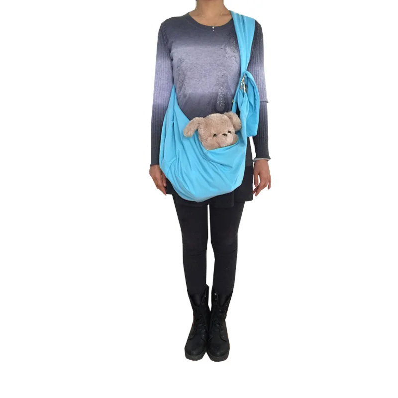 Сумка для переноски собак и кошек регулируемая слинг-переноска маленький