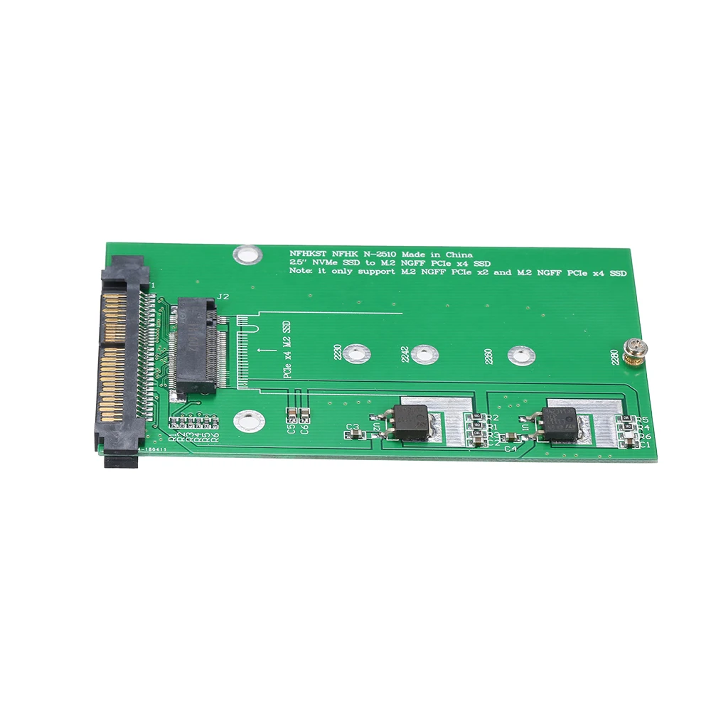 PCI-E 4X интерфейс и SATA питания NVME к NGFF M-KEY адаптер карта U.2 M.2 конвертер | Компьютеры