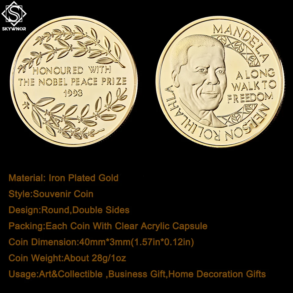 С уважением лауреат Нобелевской премией мира президент Южной Африки эльсон