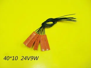 

Miniature Silicone Rubber Heating Plate Heating Strip 10*40 Mm 24V9W