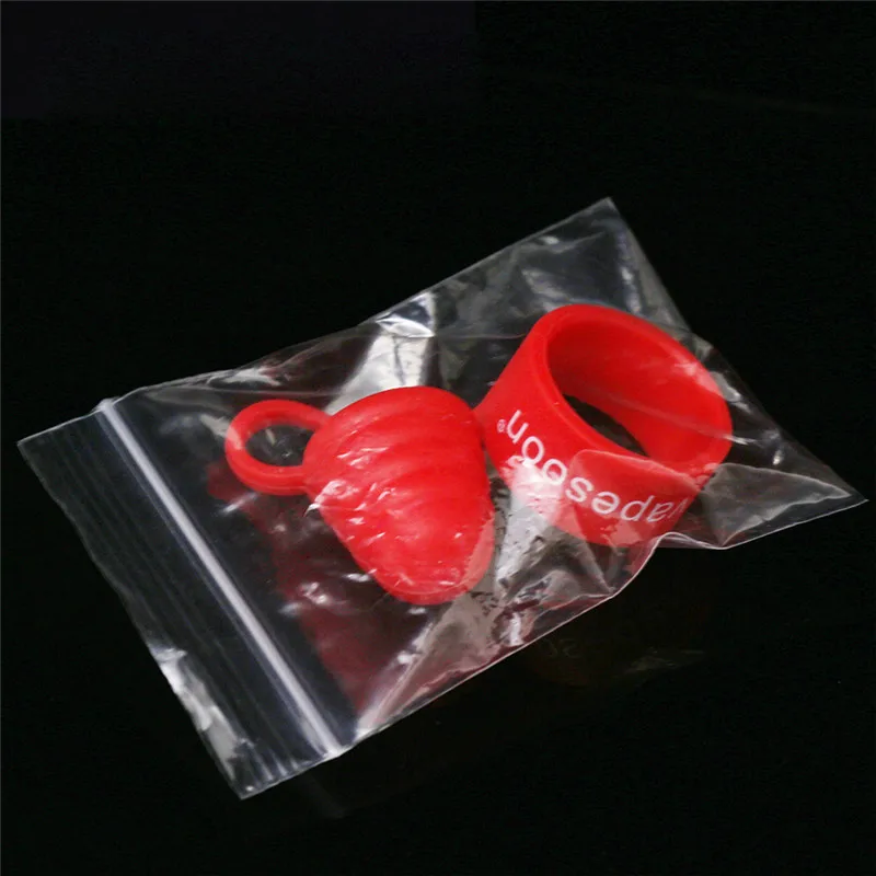 

vapesoon universal Silicone Drip Tip Cap vape band Sanitary Cap for 19-25mm Atomizer IJUST S Melo 3 Mini TFV8 Big Baby