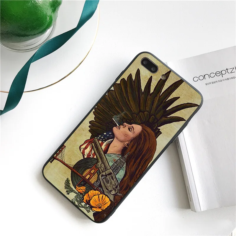 A5 MaiYaCa Сексуальная Певица модель Lana Del Rey Mona Lisa чехол для телефона iphone 11 Pro 11Pro MAX 8 7 6 6S Plus X 5s SE XR XS - Цвет: A5