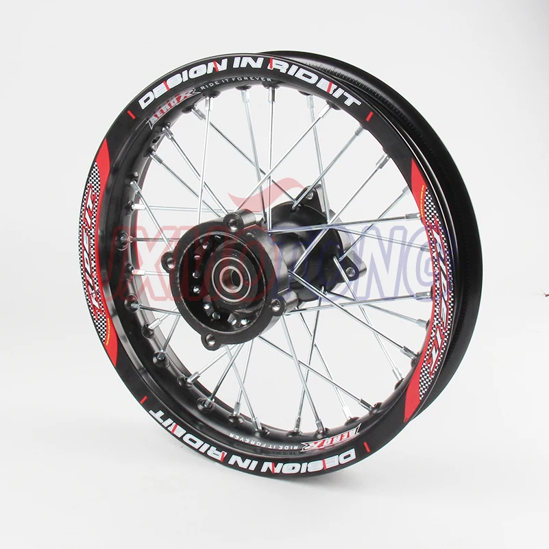 1,85x12 дюймов велосипед ямы задние колеса для KAYO BSE Apollo Xmotos CRF50 CRF70 KLX110 TTR110 125 140 160cc Dirt Bike MX запчасти
